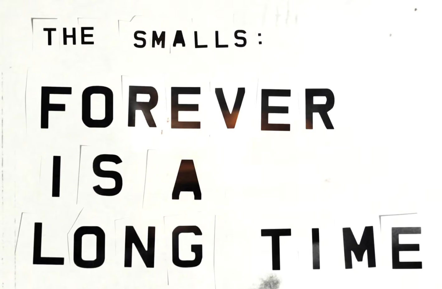forever is a long time